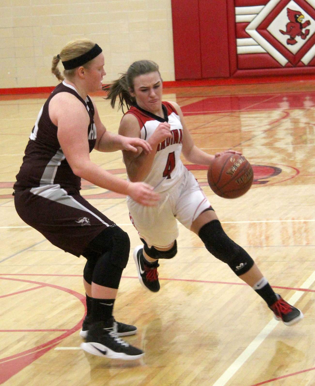 Holmen at Chi-Hi girls basketball 1-2-18